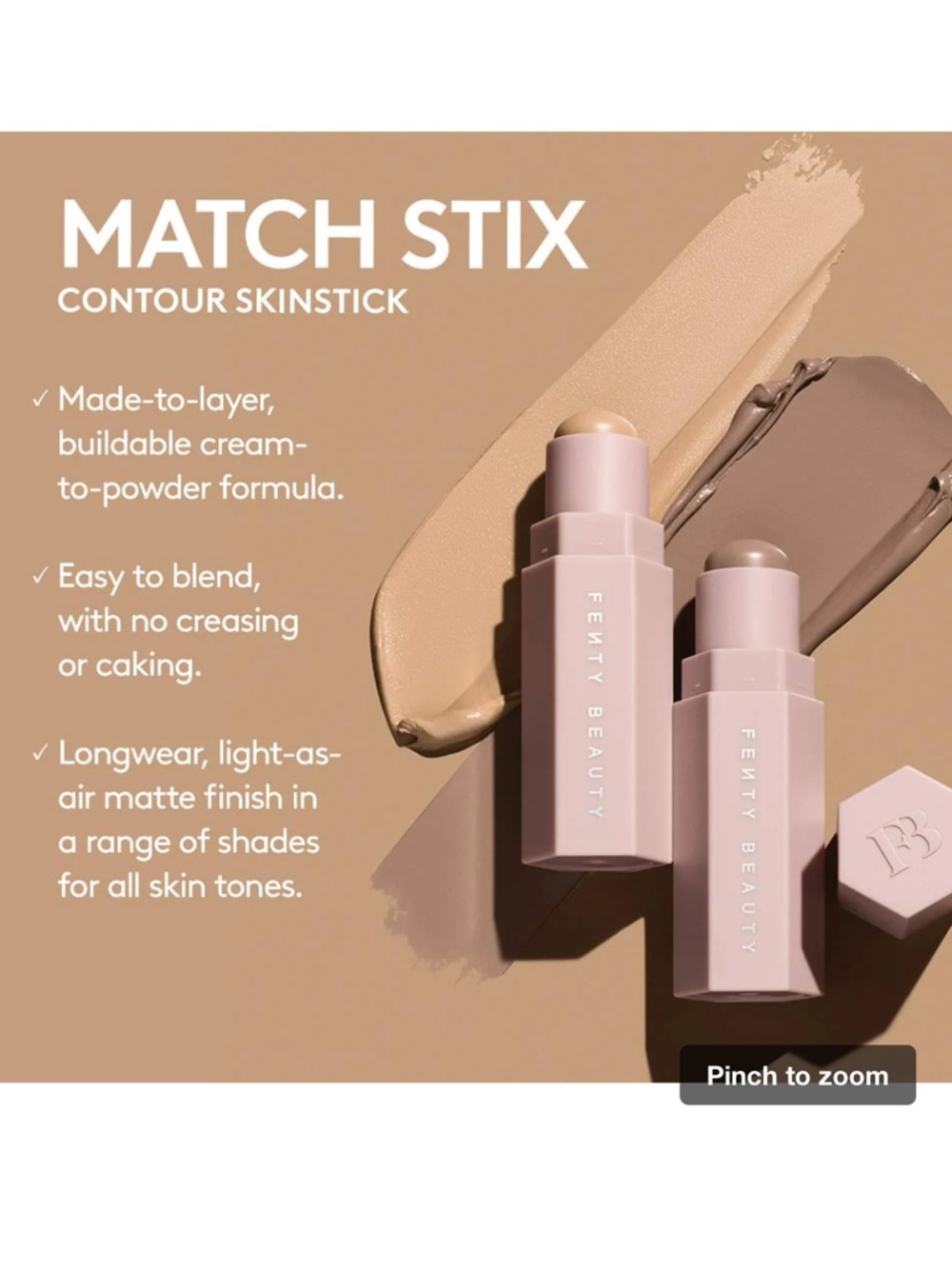 Fenty Beauty Soft Amber Contour Stick - Picture 2 of 8